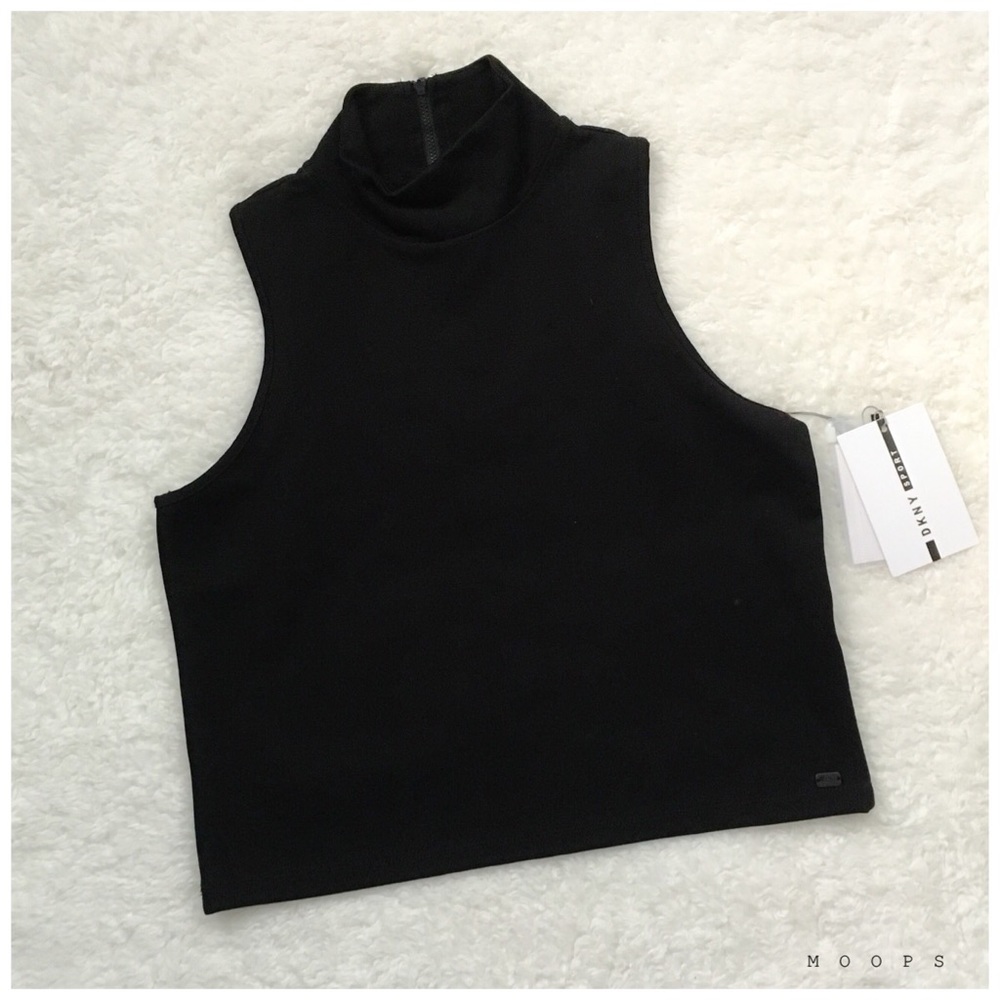 NWT DKNY Sport sleeveless black top
